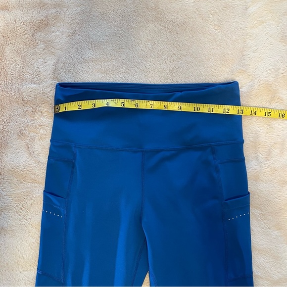 Zyia Blue Reflective Pocket Leggings, Zyia, Size 6-8 - Picture 10 of 15